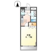 ラ・メゾンの間取り画像