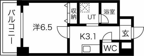 GROOVE平野の間取り画像