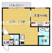 レジデンスコート京橋の間取り画像