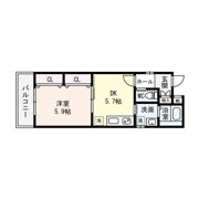 プロパティー高井田の間取り画像