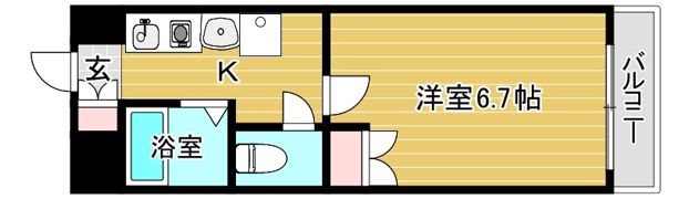 セリシール関目の間取り画像