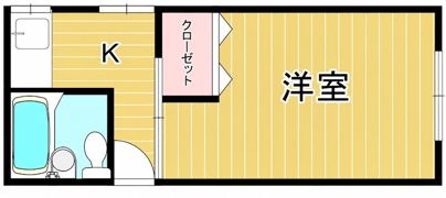 ハイツSAKURAの間取り画像