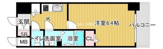 エスリード京橋の間取り画像