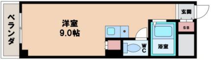 サンレスポワール天王寺の間取り画像