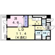 ウェスト宮ノ下の間取り画像