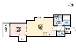 D porta BLOOMの間取り画像