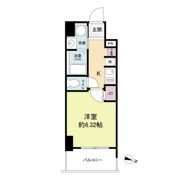Metrosa弁天町の間取り画像