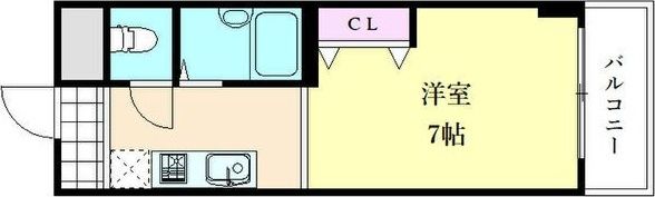 中井マンションの間取り画像