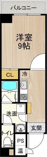 CITY SPIRE上本町の間取り画像