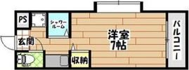 アーク上町台II番館の間取り画像