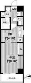 ソルレヴェンテ梅田の間取り画像