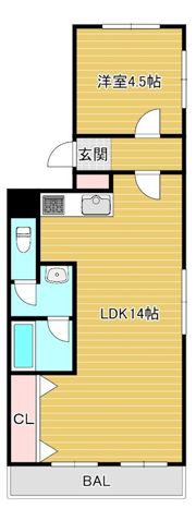 サニーコート諏訪の間取り画像