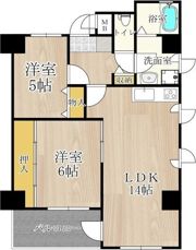 ロベリア弐番館の間取り画像