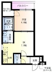 フジパレス瓜生堂の間取り画像