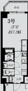 M-City 天王寺の間取り画像