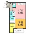ラフィーネ聖天坂VII番館の間取り画像