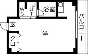 アマントリビエールシギノの間取り画像