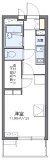 レオパレスエーデル菱屋西の間取り画像