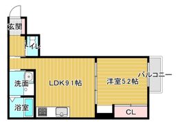 LuXe京橋の間取り画像