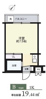 ハイムM＆Kの間取り画像
