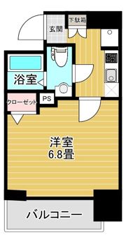 エグゼ大阪城イーストの間取り画像