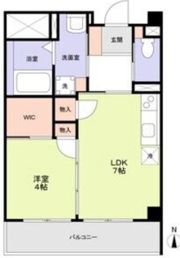 サンメゾン鶴見緑地の間取り画像