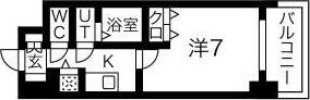シャルマンパレ淡路の間取り画像