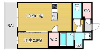 ArtizA都島の間取り画像