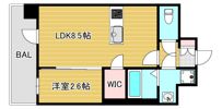 ArtizA都島の間取り画像