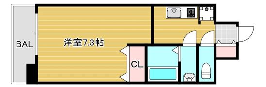 ArtizA都島の間取り画像