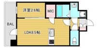 ArtizA都島の間取り画像