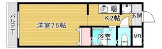 ビオス京橋の間取り画像