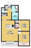 クレール新森の間取り画像
