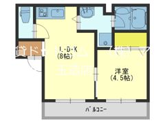 ディアコート岩田の間取り画像