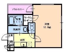 フジパレス深江橋II番館の間取り画像