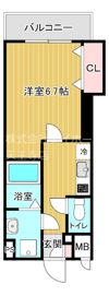 Luxe田辺の間取り画像