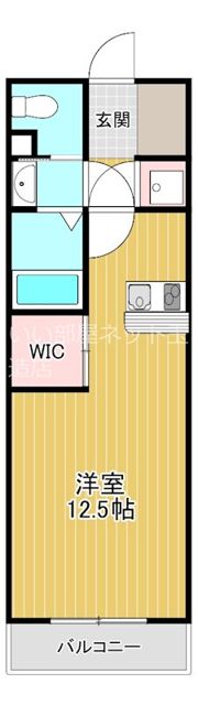 エグゼ難波東の間取り画像