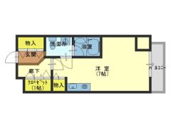 ネオアージュ玉造の間取り画像