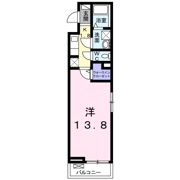 ル シェル ブルーの間取り画像
