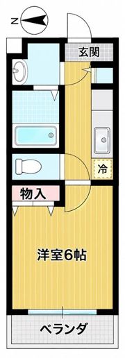 リバーコート諏訪の間取り画像