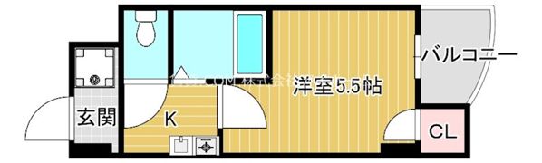 オーキッドコート玉造の間取り画像