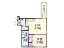 フジパレス帝塚山II番館の間取り画像