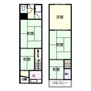 苅田4丁目貸家の間取り画像