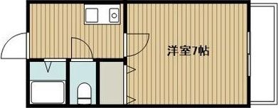 ロイヤルハイツ苅田の間取り画像