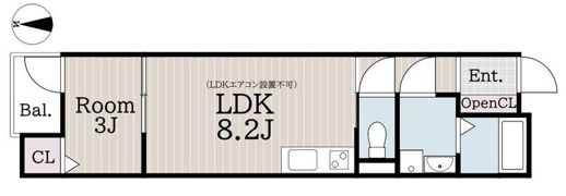 リブレメゾン豊里Iの間取り画像
