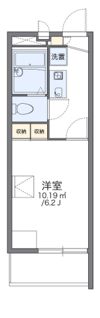 レオパレスすばるの間取り画像