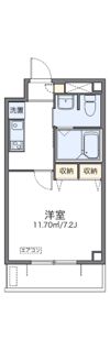 レオパレス香行苑1号の間取り画像