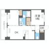 エステムコート難波WESTSIDEIIベイフレックスの間取り画像
