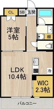 estageo北田辺の間取り画像