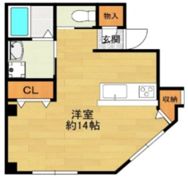 メゾンユタカの間取り画像